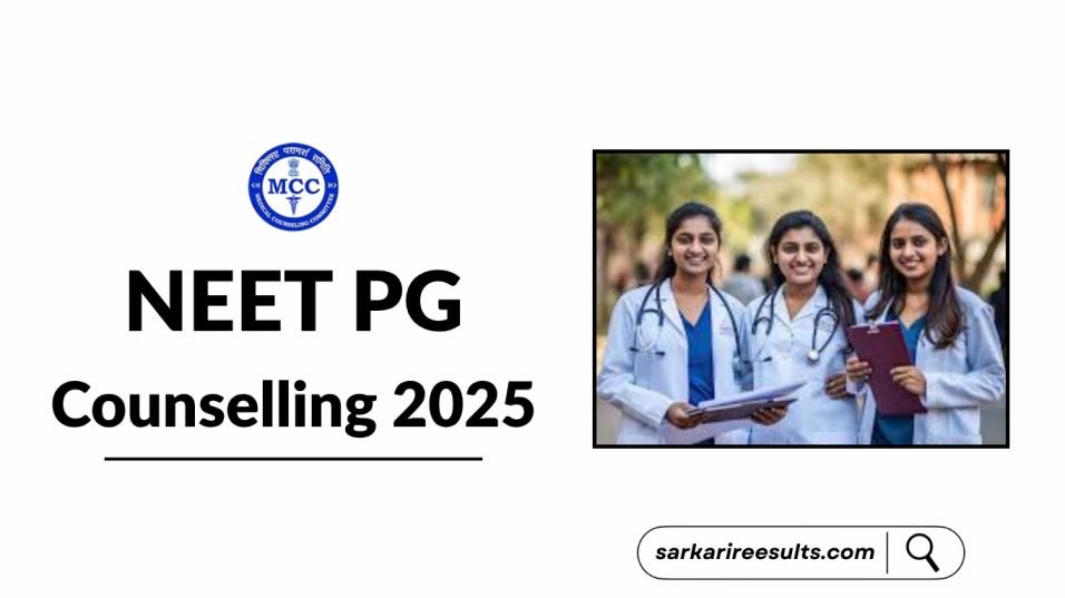 NEET PG Counselling 2025