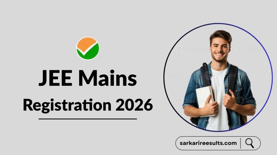 JEE Mains Registration 2026