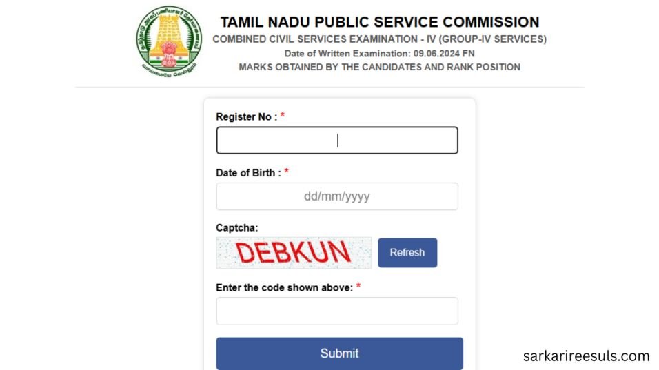 TNPSC Group 4 Result 2025