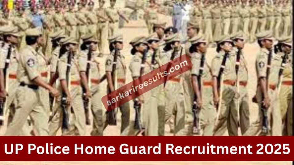 UP Police Home Guard Vacancy 2025