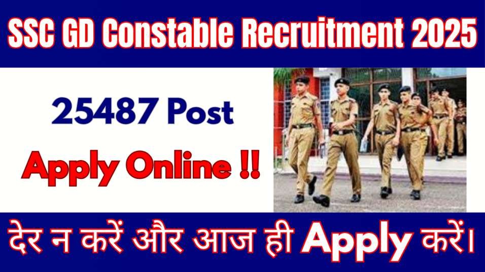 SSC GD Constable Recruitment 2025