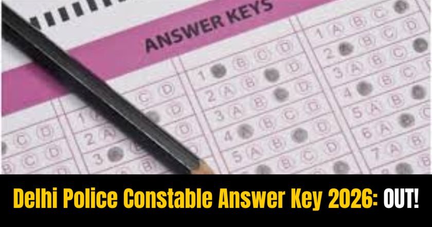 Delhi Police Constable Answer Key 2026