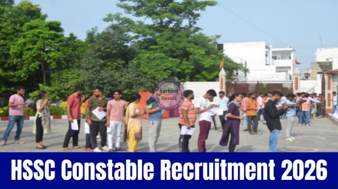 HSSC Constable Recruitment 2026