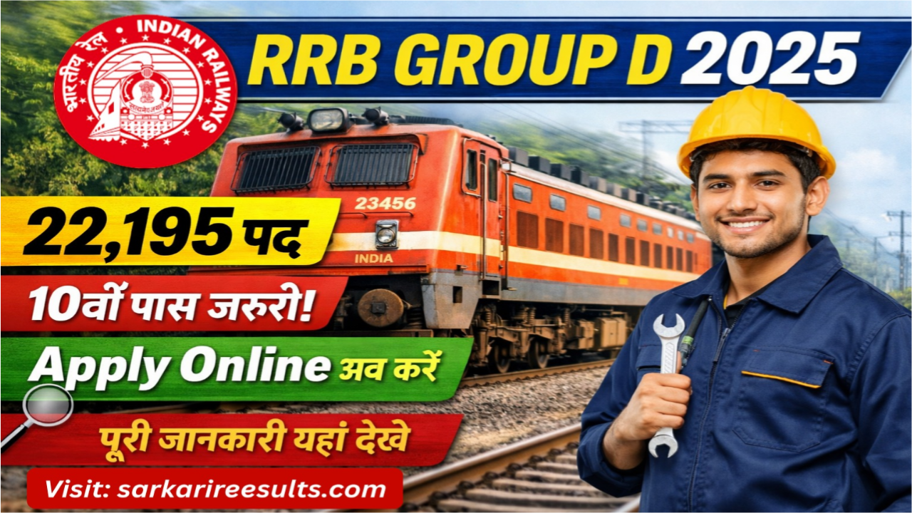 RRB Group D New Vacancy 2026