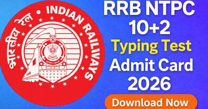 RRB NTPC Inter Level Admit Card 2026