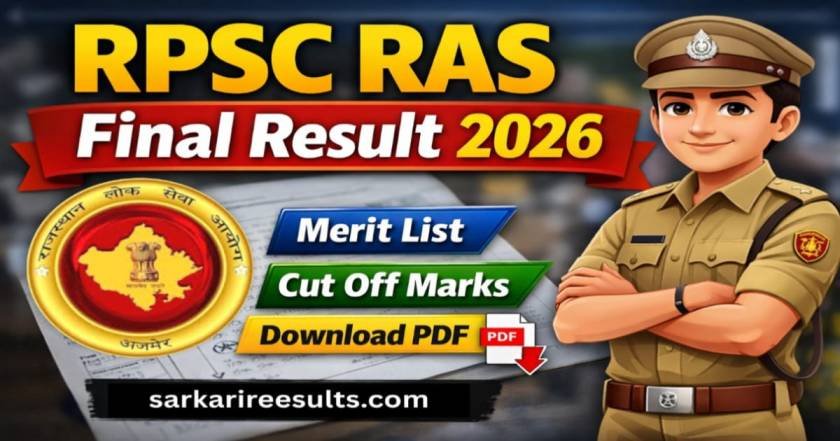 RPSC RAS Final Result 2026