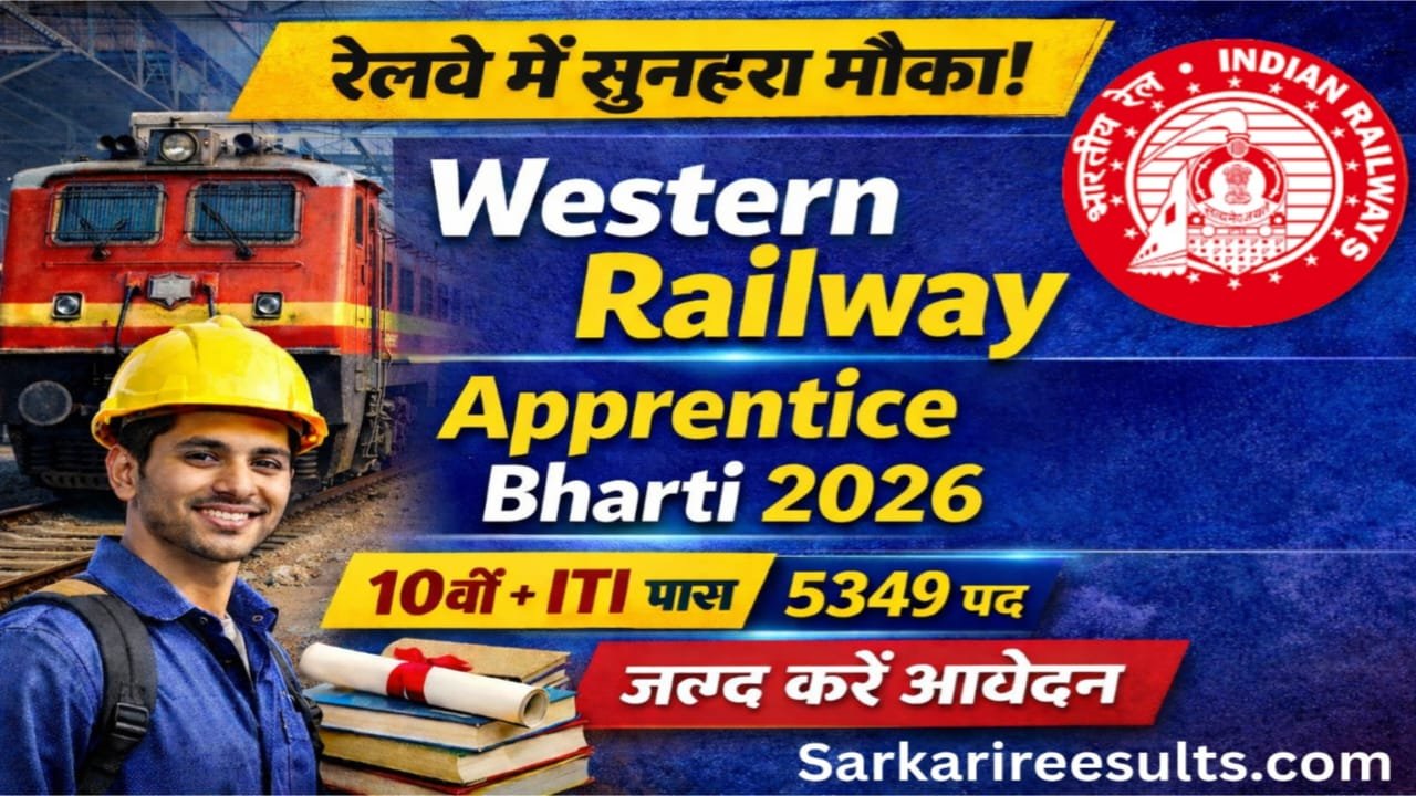 Railway Apprentice 2026 Apply Online