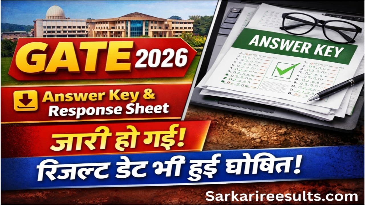 GATE 2026 Answer Key