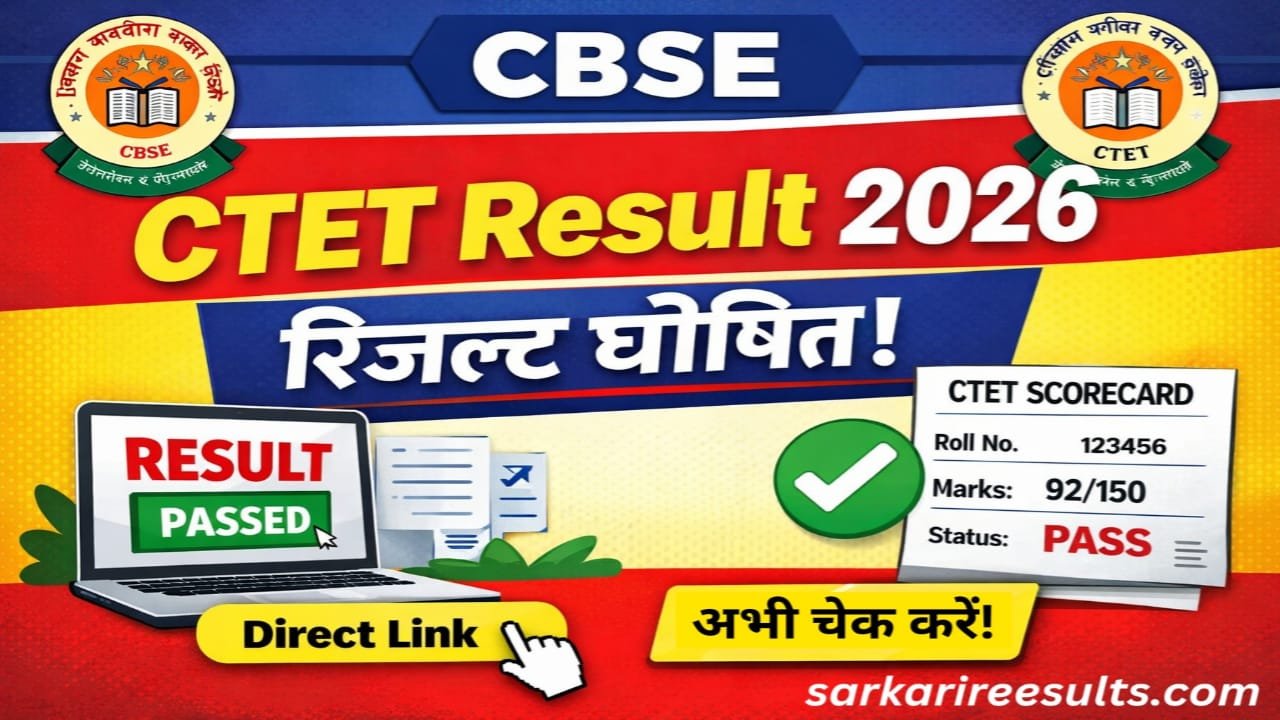 CTET Result 2026