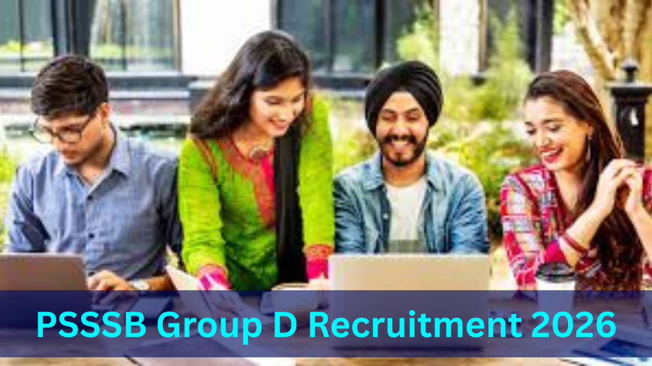 PSSSB Group D Recruitment 2026