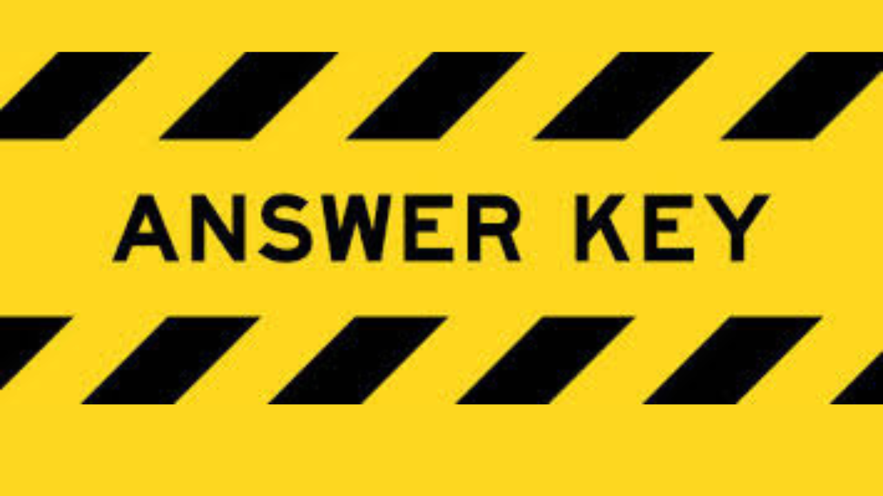 SSC MTS Havaldar Answer Key 2026