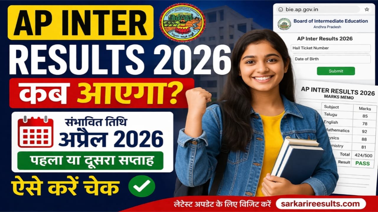 AP Inter Results 2026