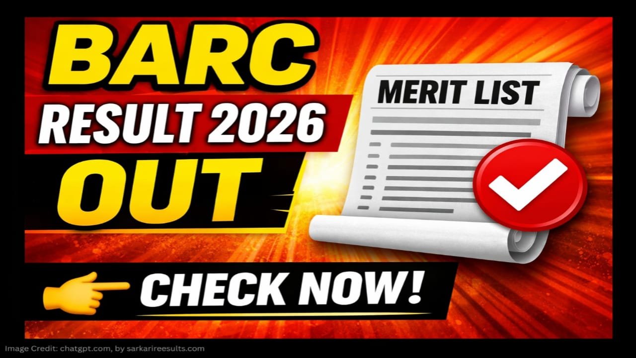 BARC Result 2026