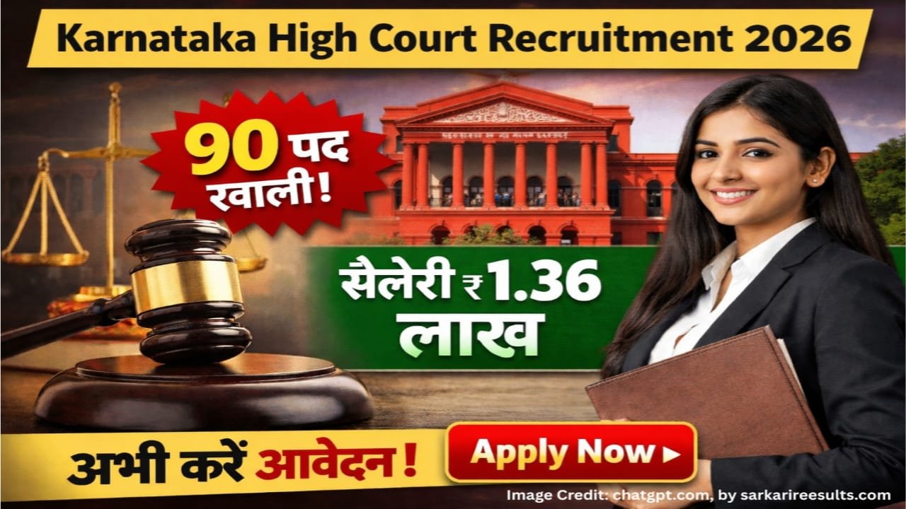 Karnataka High Court Recruitment 2026