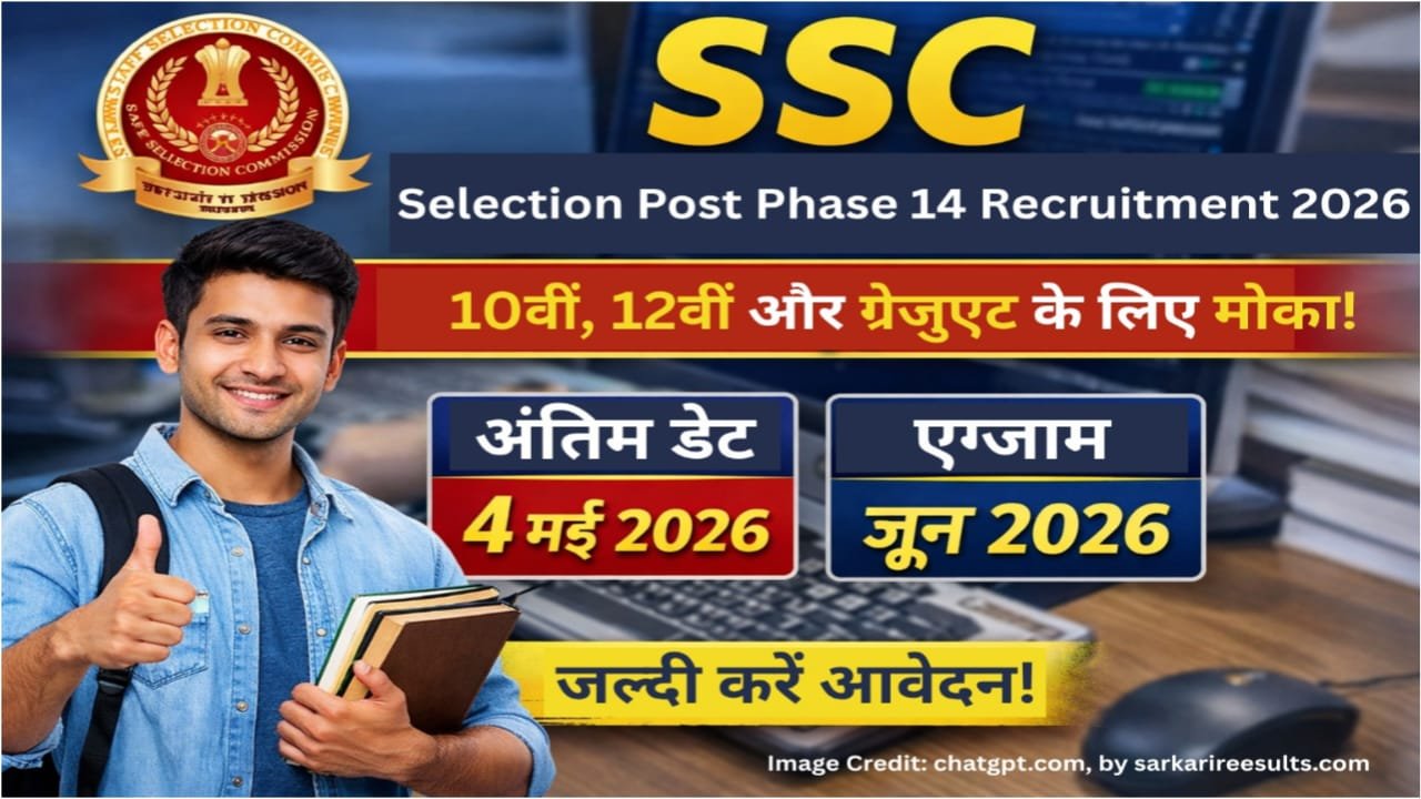 SSC Phase 14 Notification 2026