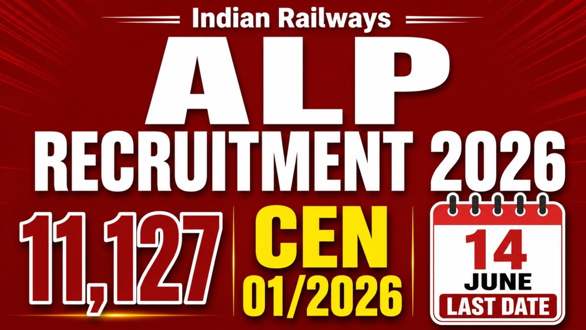 Recruitment of assistant loco pilot alp apply online