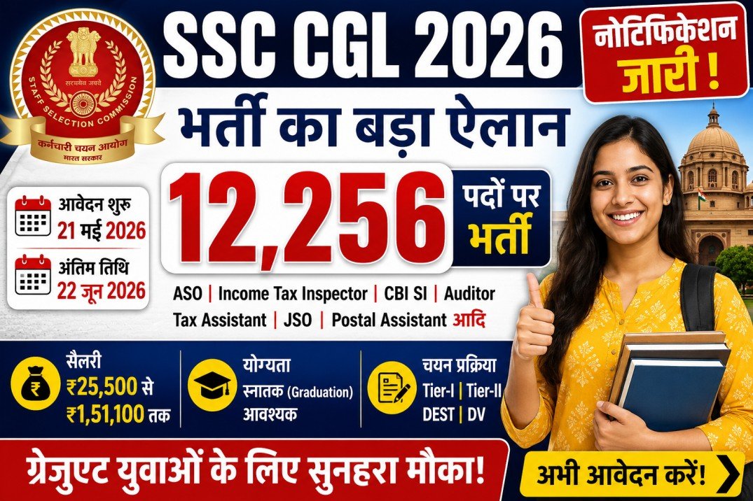 SSC CGL Vacancy 2026