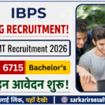 IBPS PO Application Form 2026 के 6715 पदों पर भर्ती, यहाँ Direct Link से अभी करें ऑनलाइन आवेदन
