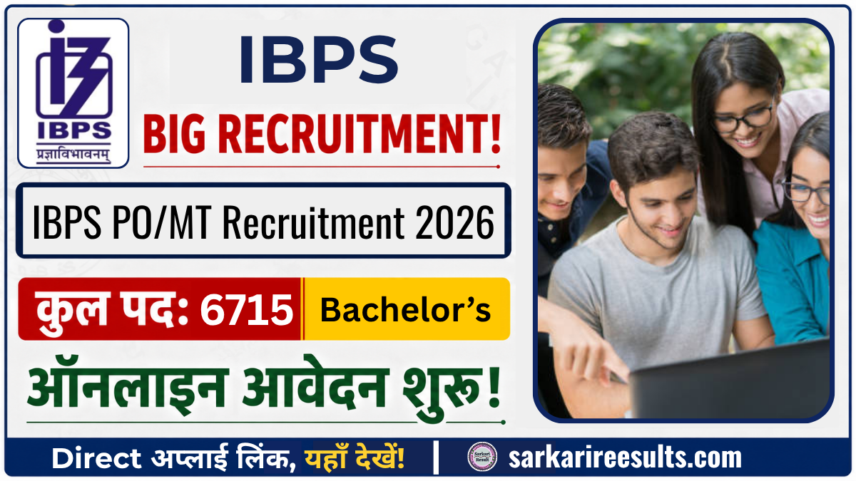 IBPS PO Application Form 2026