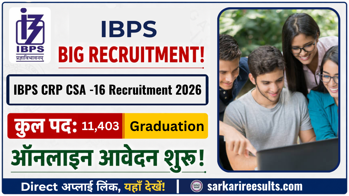 IBPS Clerk Notification 2026
