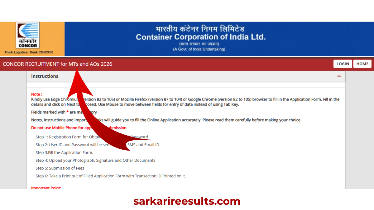 Concor recruitment 2026 official website